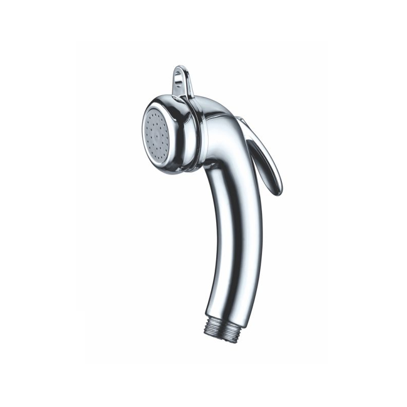 Baño de inodoro con rociador de bidé de mano